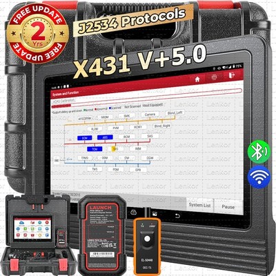 LAUNCH X431 PRO3S V+ 5.0 ELITE PRO5 Car Diagnostic Tool J2534 Programming Coding