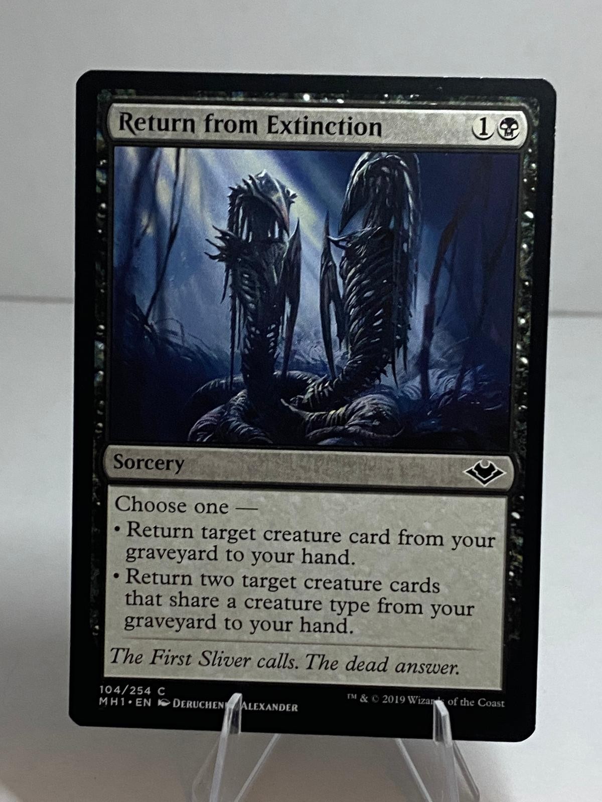 Return from Extinction 104 Common Modern Horizons Lightly Played