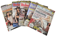 Rebel Rodz magazine lot of 5 2006-2014 approx good condition Counter-Culture
