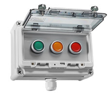 Push Button Switch IP67 Outdoor Waterproof Box with Cover, Green/Yellow/Red...