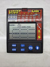Vintage Radica Casino Slot 6,000 Model 1470 Electronic Handheld Game TESTED