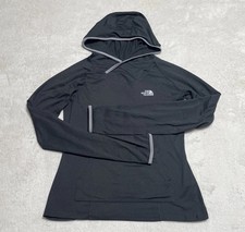 The North Face Hoodie Womens Medium Black Long Sleeve Pullover Sweatshirt