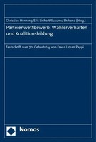 Parteienwettbewerb, WäHlerverhalten Und Koalitionsbildung Henning (U. A.) Buch
