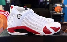 Jordan 14 Retro White Varsity Red for Sale | Authenticity