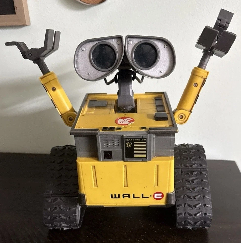 Robot de interacción Disney Pixar WALL-E 2008 Thinkway Toys Animatronic Foto 2 de 4