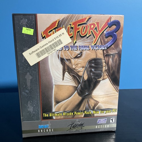 NeoGeo MVS Fatal Fury 3 USA - Avec Shockbox, Jeu De Combat SNK (bon état)