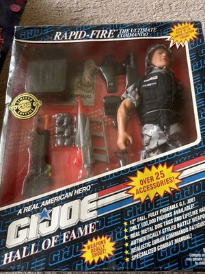 GI JOE HALL OF FAME RAPID-FIRE ULTIMATE COMMANDO TOYS R US EXCLUSIVE LIMITED NEW