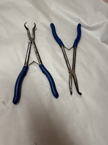 2 Broken Blue-Point 11" Long Reach Hose Grip Pliers BDGPL412HG BDGPL410HG - Picture 7 of 10