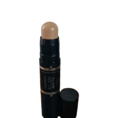 MAX FACTOR X FACEFINITY ALL DAY MATTE 2IN1 PANSTICK FOUNDATION &SHINE CONTROL.76