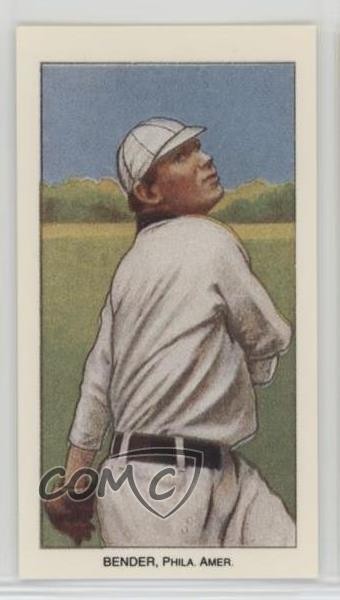 1988 CCC 1909-11 T206 Reprints Chief Bender (Pitching With Trees in Back) 2k3
