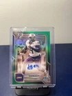 2025 Bowman Chrome University Football Green Refractor Alonza Barnett III #BCA-AB