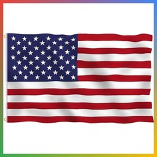 American Flag 3x5 Ft, 4th of July decorations  250th Anniversary Flag. Bright