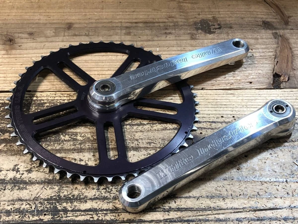 White Industries 铝质自行车牙盘| eBay