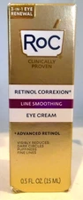 RoC Retinol Correxion Line Smoothing Anti-Aging Eye Cream 15ml 0.5 oz