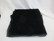 3 1/2 Yards Of 60" Wide Black Velvet Fabric Luxurious Material For Sewing