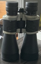 Vintage Traveler 10-30 X 60 Zoom Large Binoculars With Case 2 Lens & 2 Eye Cap