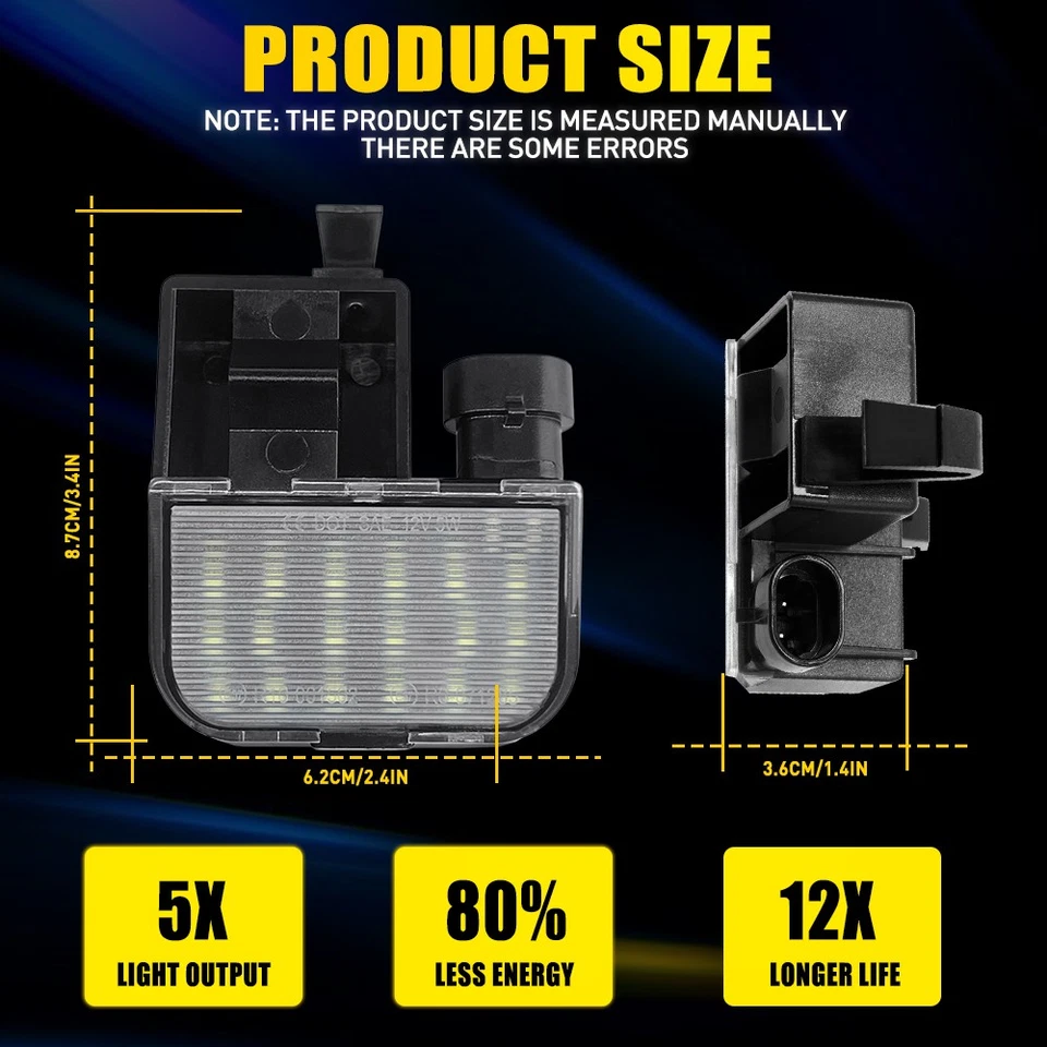 Luz LED debajo del capó para Chevy Silverado 1500 2500 3500 Suburban Express Tahoe Foto 4 de 4