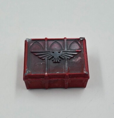 Ammunition box Terrain  Warhammer  40K bemalt