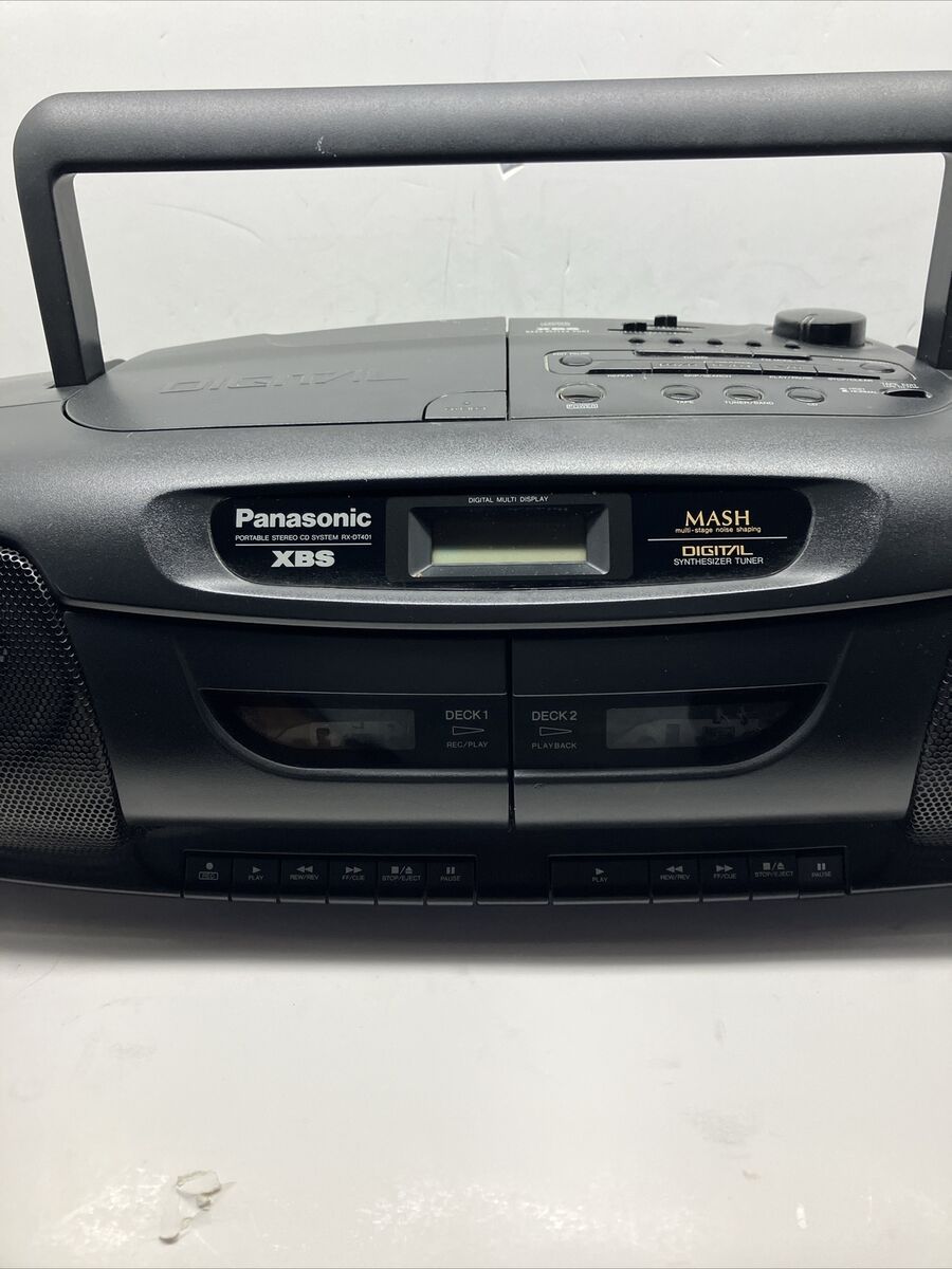 Panasonic RX-DT401 Ghetto Blaster - CD/Tape/Radio | eBay Panasonic RX-DT401 Ghetto Blaster - CD/Tape/Radio | eBay