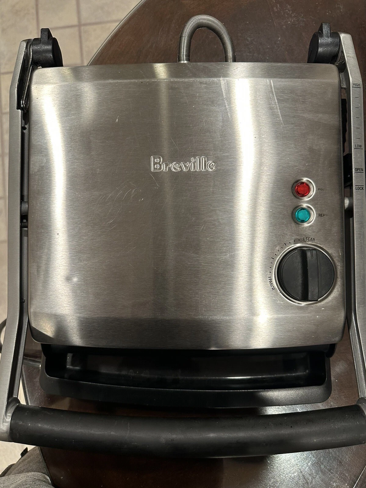 Breville BGR200XL Stainless Steel Panini Sandwich Grill Press - TESTED