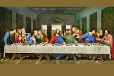 The Last Supper Leonardo da Vinci POSTER 24 X 36 INCH Catholic 24X36 inch poster