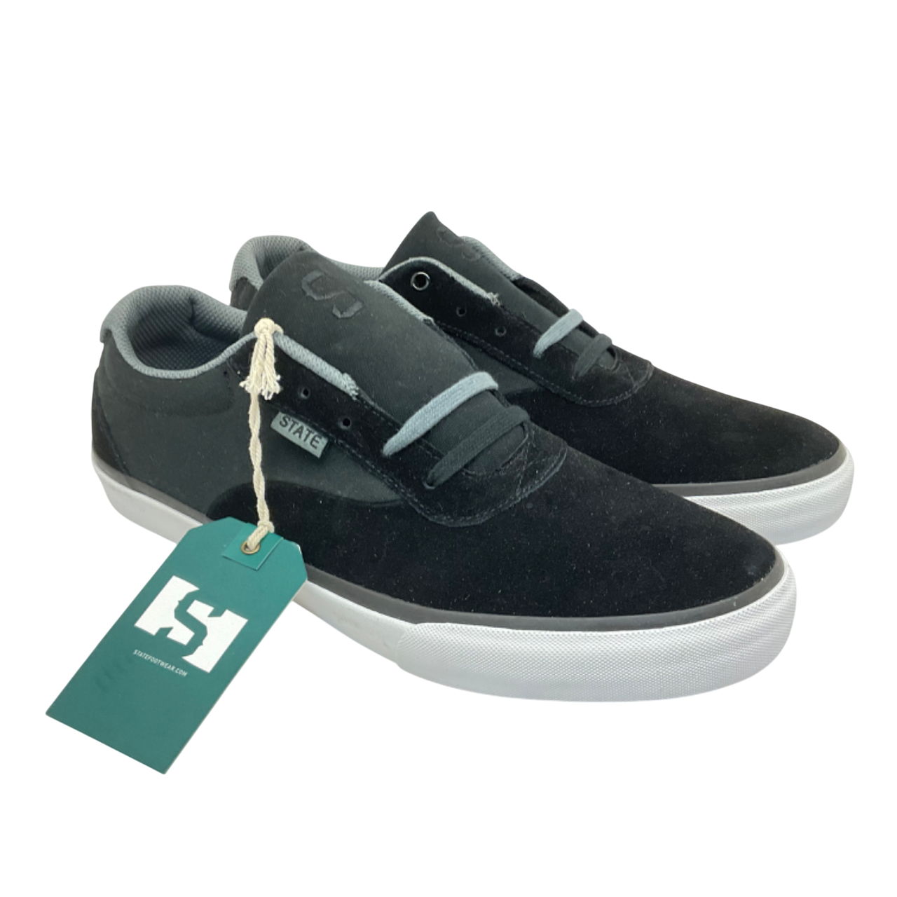 SAOLA Sneakers da skate State uomo taglio basso Madison FTWST10602 nere taglia 12M