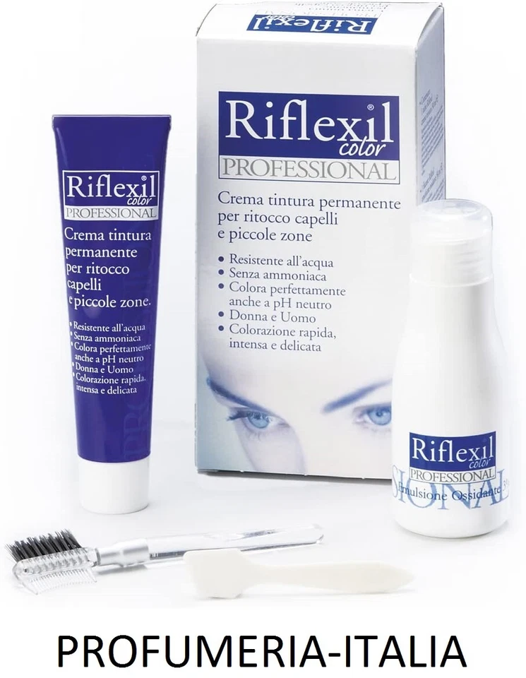 RIFLEXIL TINTURA PER RITOCCO CAPELLI E BAFFI UOMO DONNA -NEW-