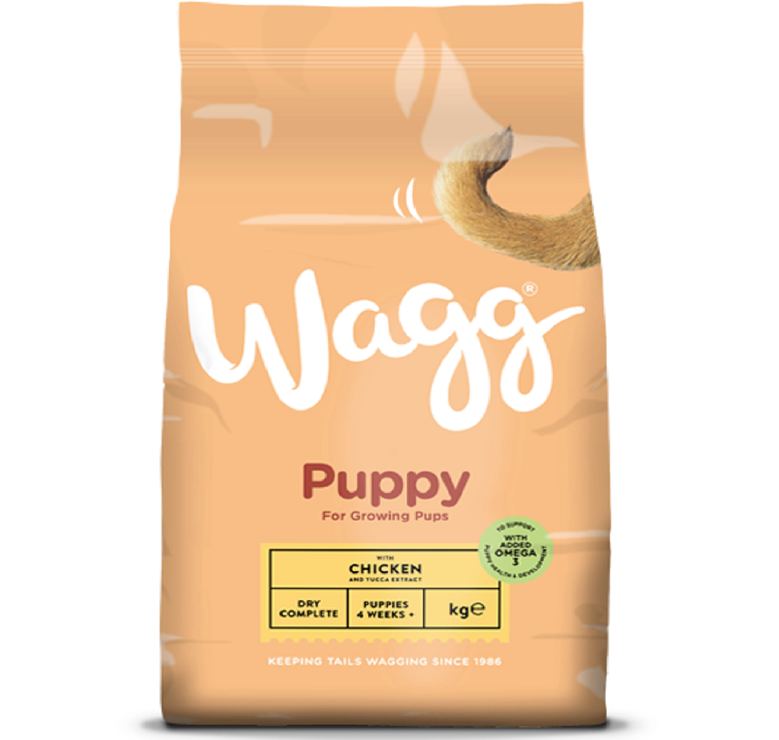 Wagg Puppy Dry Complete Dog Food Chicken 2kg, 4kg OR 12kg Fast Del eBay