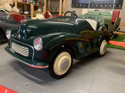 morris minor pedal car