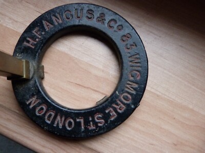 RARE Lampe pour laboratoire photo ANGUS London (lumière rouge GAZ/ACETYLENE