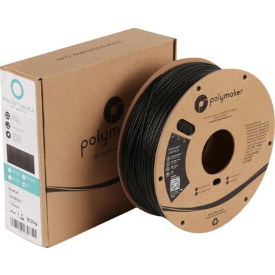 LW PLA Polymaker Polylite Filament Black 1,75mm 800g 3D Druck