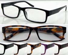 Quality Reading Glasses +0.5�+4.0 Spring Hinge Classic Plastic Frame Design L156
