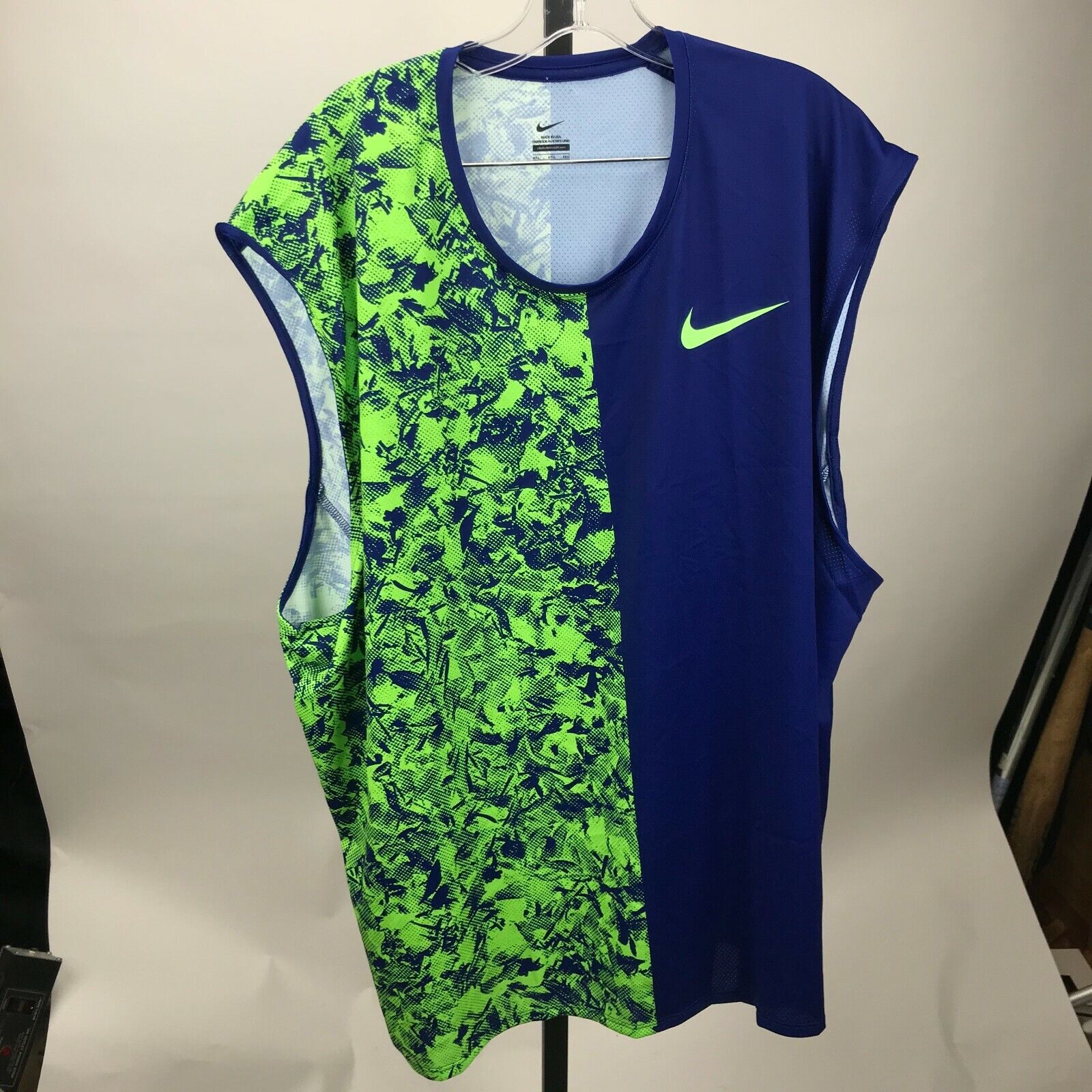 Men Nike Pro Elite Sponsored 2019 Singlet Track / Field Running AJ5943 Size  4XL