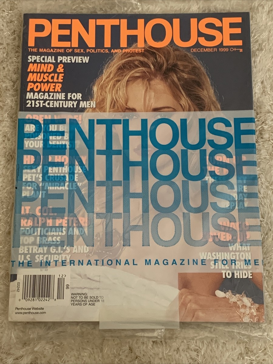 PENTHOUSE MAGAZINE ~ DECEMBER 1999 ~ STILL SEALED ~ MAGAZINE FOR