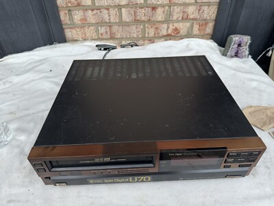 MITSUBISHI HS-u70 STEREO VIDEO CASSETTE RECORDER TWIN DIGITAL | eBay