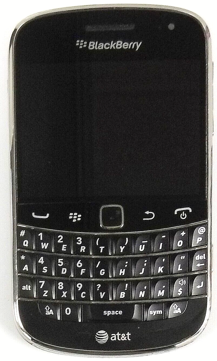BlackBerry Bold Touch 9900 - Black and Silver ( AT&T ) Rare