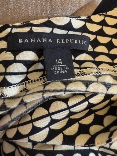 Banana Republic Dress Size 14 Long Sleeve Silk Very Lightweight - Picture 9 of 9