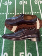 Johnston Murphy Everette Monk Strap Slip On Dress Shoes Sz 9M 59 2294