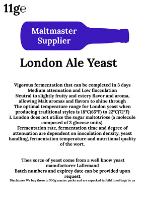 Maltmaster London Ale Hefe 11g