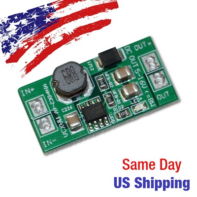 DC-DC Step Up Voltage Converter 5V IN 12V OUT 3A 8WATT 5V-16V OUT SD XMDZ US
