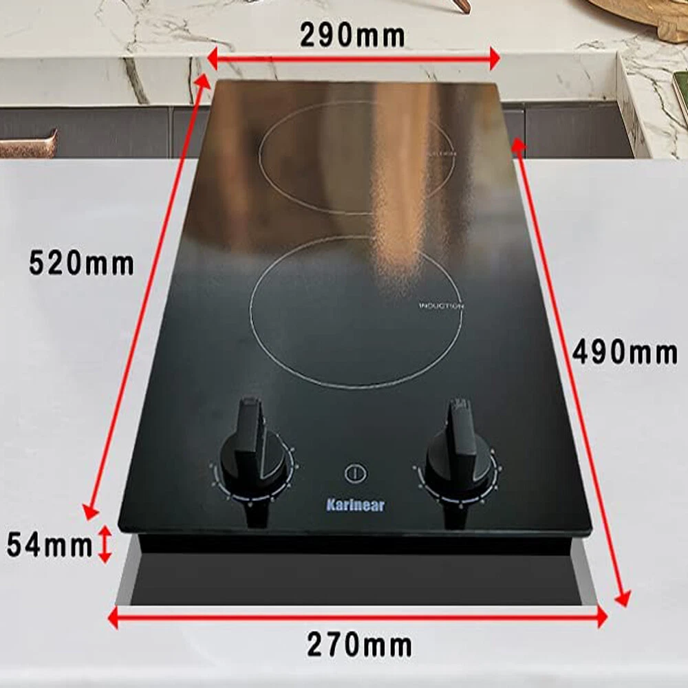 Electric Cooktop Single Burner,3500W 220V Electric Stove Top with