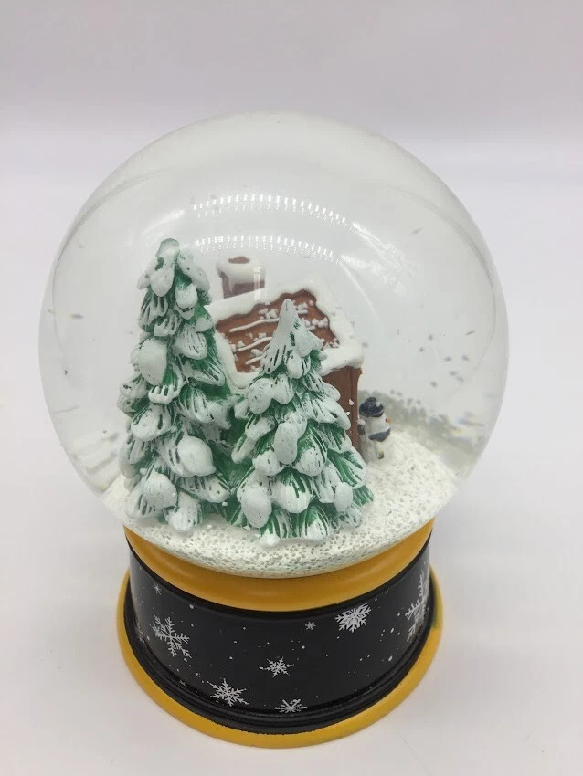 Pittsburgh Steelers Gingerbread House Snowglobe - Image 3 of 4