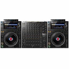 Pioneer Cdj-3000 Flagship Rekordbox Pro Club Dj Multi Players Pair W Djm-v10 ...