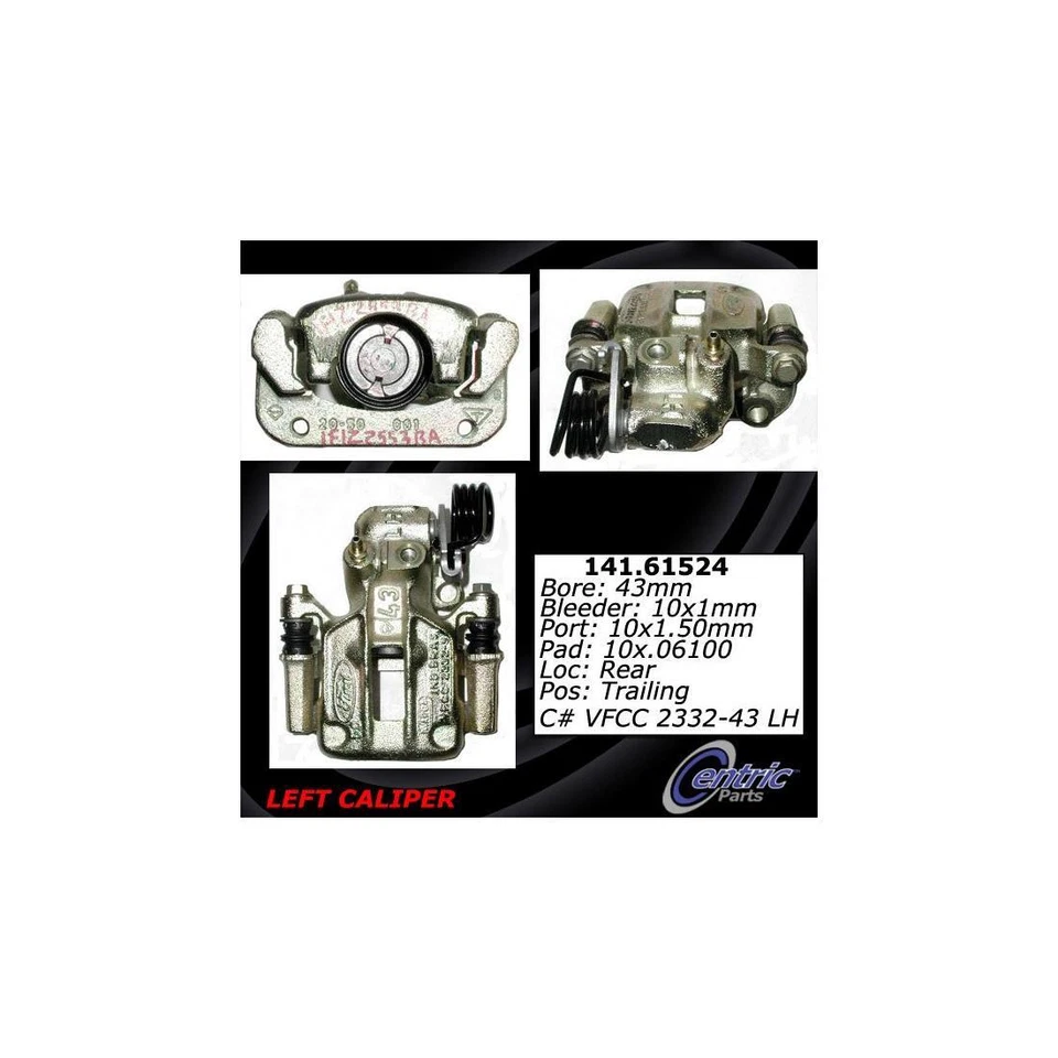 Pinça de freio a disco traseira esquerda original compatível com 1993 1994 1995 1996 1997-2005 Mercury Sable - Imagem 2 de 4