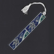 Gemini 4: First American Space Walk - Vintage Set of 4 Stamps Bookmark Unique!