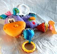 *1700* Hubert My First Hippo - Playgro - espejo, mordedores y sonajeros - 18 cm