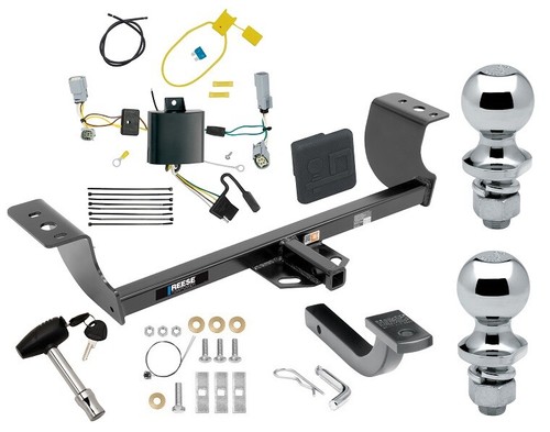 Reese Trailer Hitch For 15-23 Dodge Challenger w/ Wiring 2" + 1-7/8" Ball Lock - 第 1/9 張圖片