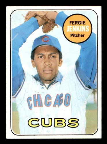 1969 Topps Baseball #640 Fergie Jenkins NM/MT *f1