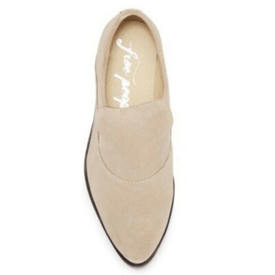 FREE PEOPLE Brady Slip On Loafer Taupe Color Brand New  display picture 1