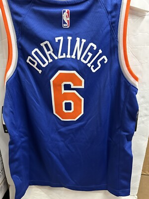 New NBA Nike Jersey New York Knicks Kristaps Porzingis 6